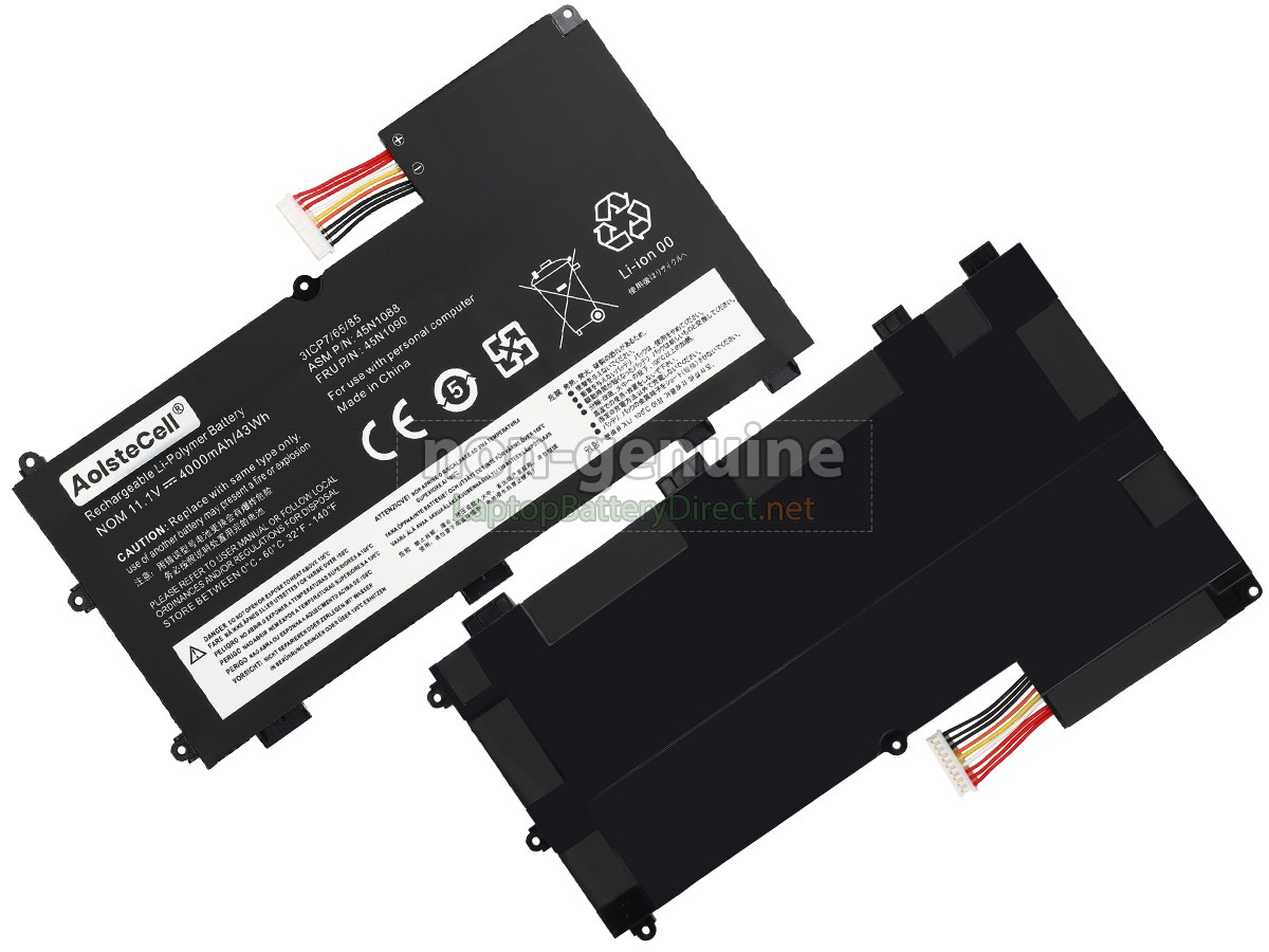 replacement Lenovo 45N1089 battery