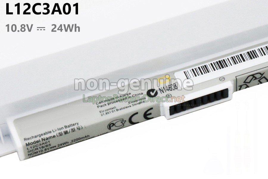 replacement Lenovo L12C3A01 laptop battery
