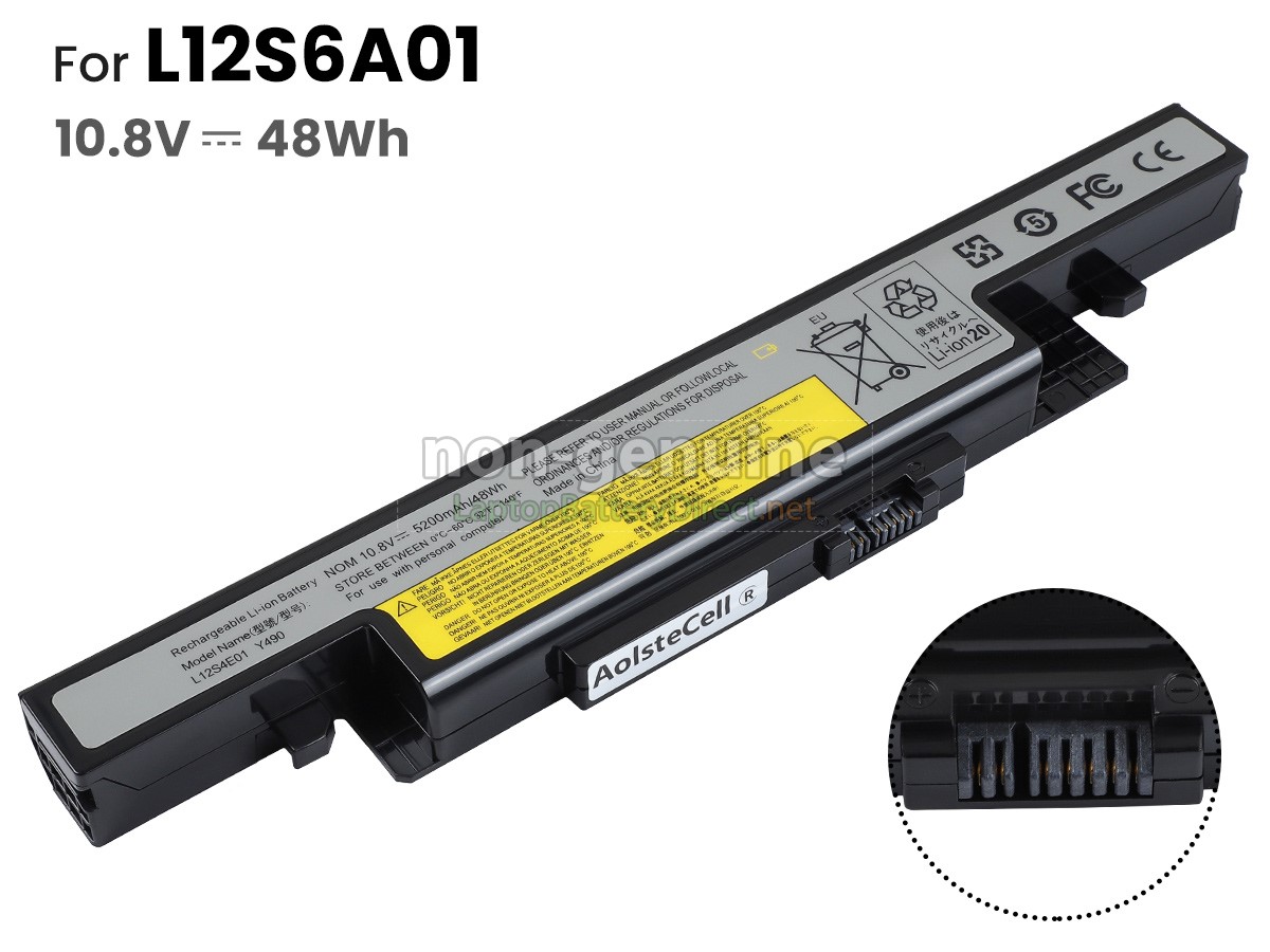 replacement Lenovo IdeaPad Y510P battery