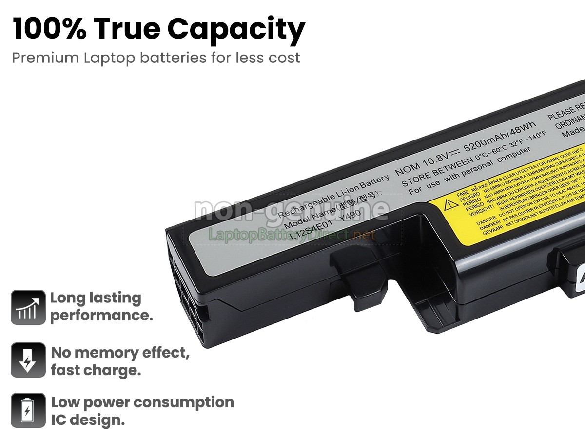 replacement Lenovo IdeaPad Y510P battery