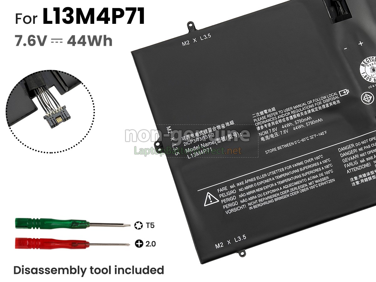 replacement Lenovo L14S4P71 battery