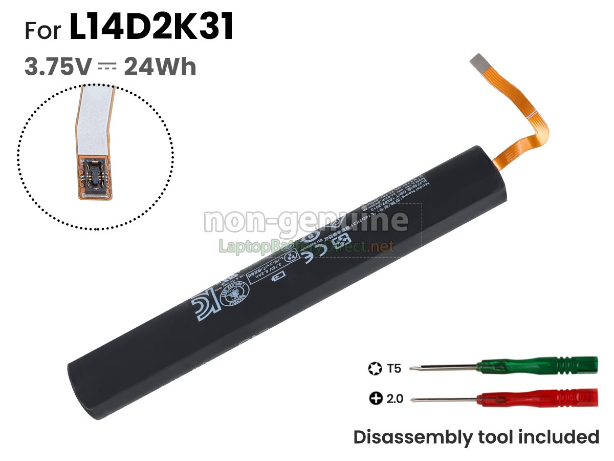 replacement Lenovo L14D2K31 battery