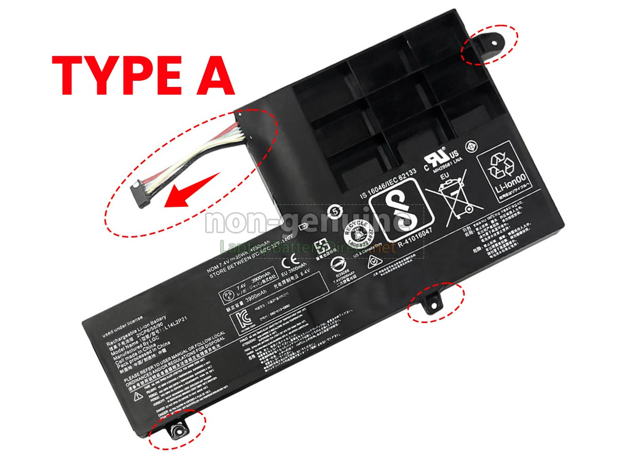replacement Lenovo IdeaPad 520S-14IKBR battery