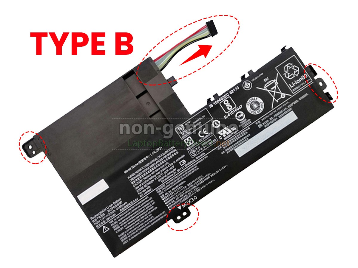 replacement Lenovo IdeaPad 520S-14IKBR battery