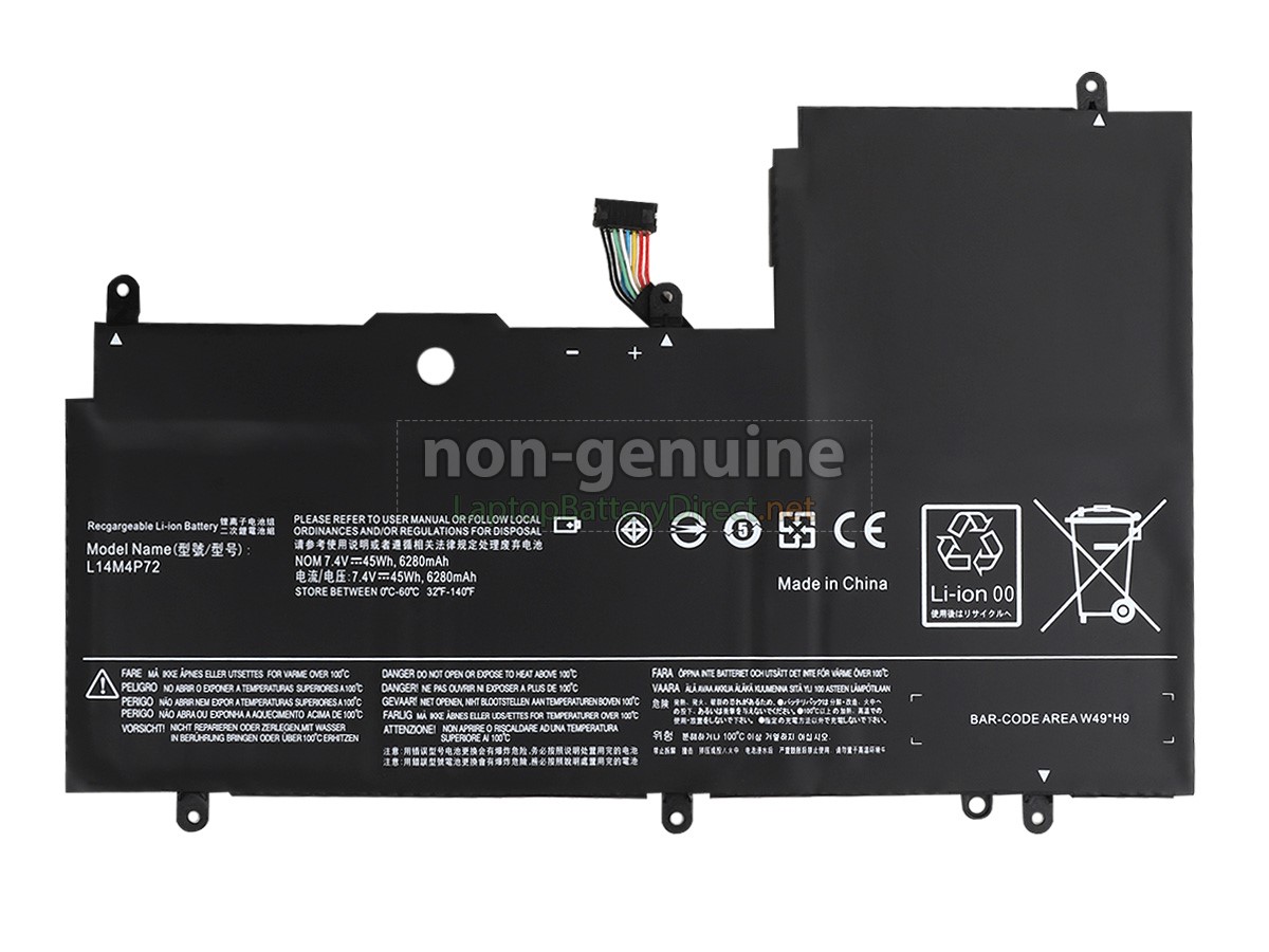 replacement Lenovo YOGA 700-14ISK-80QD0072GE battery