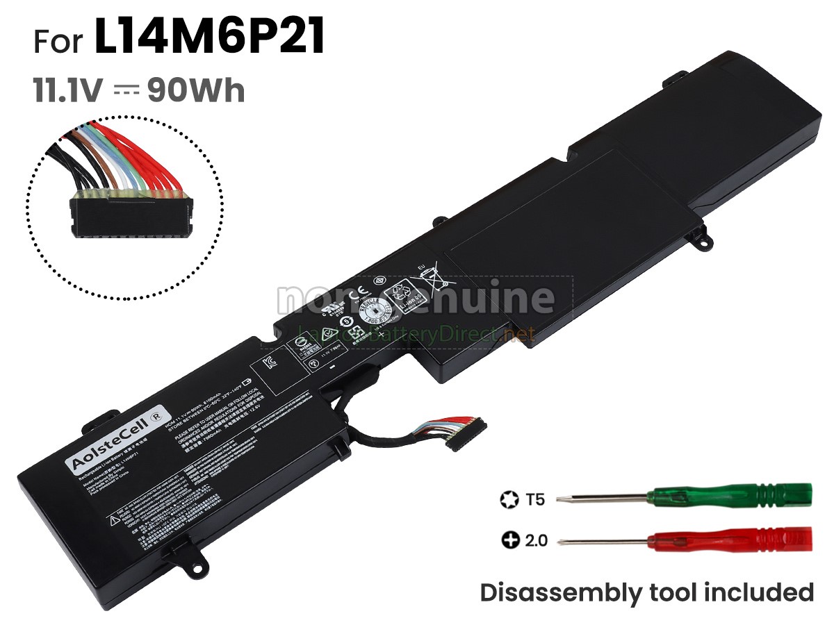 replacement Lenovo IdeaPad Y910-17ISK-80V1 battery