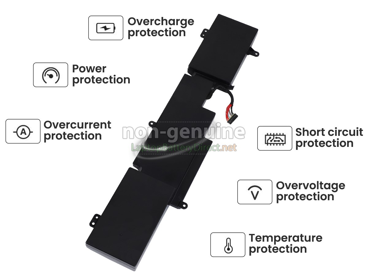 replacement Lenovo IdeaPad Y910-17ISK-80V1 battery