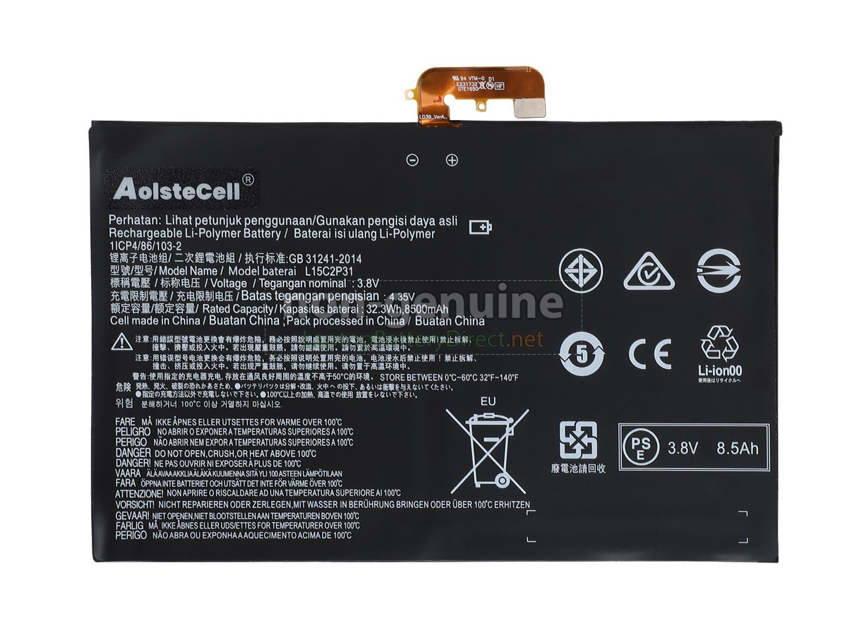replacement Lenovo YOGA BOOK YB1-X91X battery
