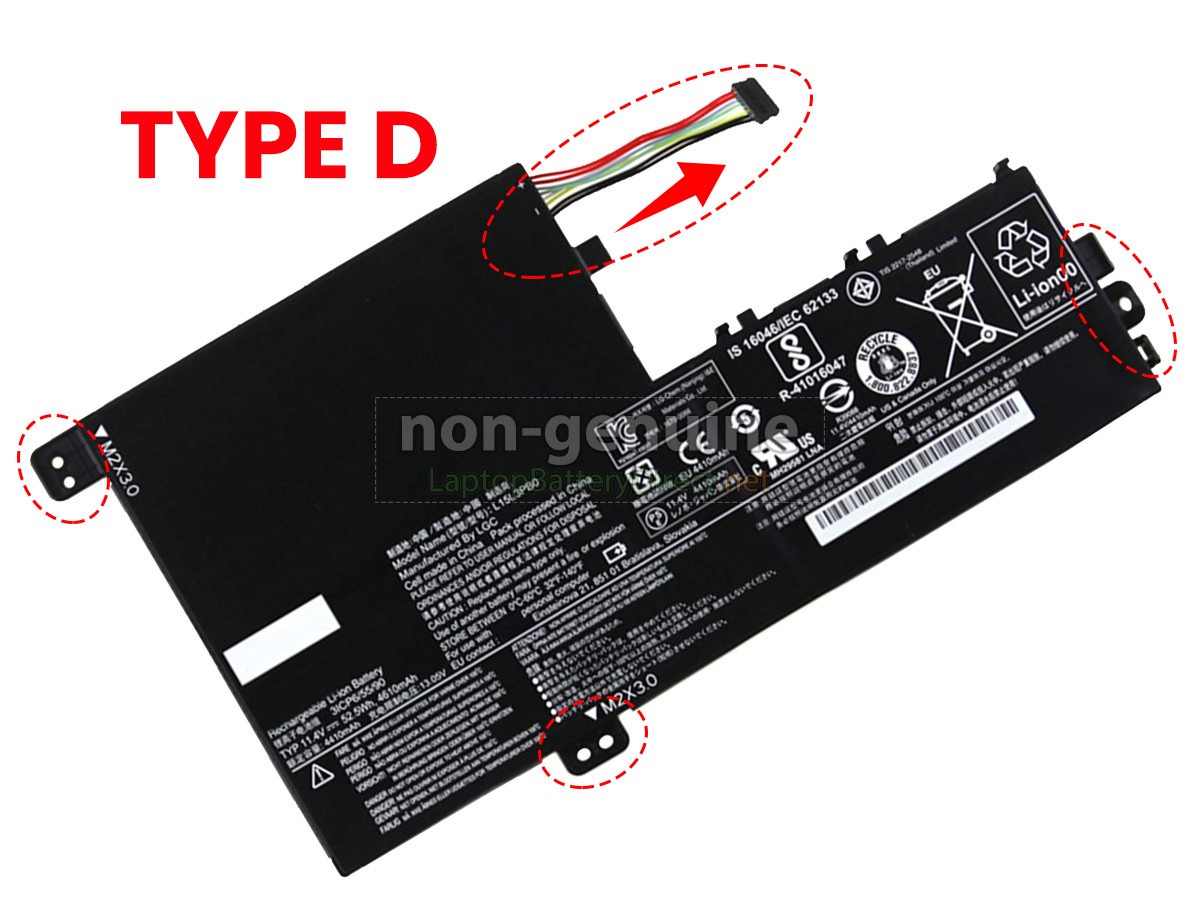replacement Lenovo YOGA 510-15ISK battery