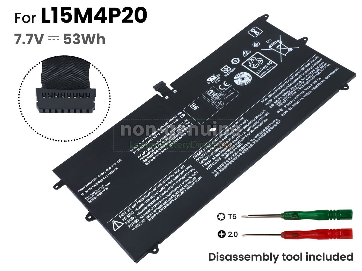 replacement Lenovo YOGA 900S-12ISK-80ML000PUS battery