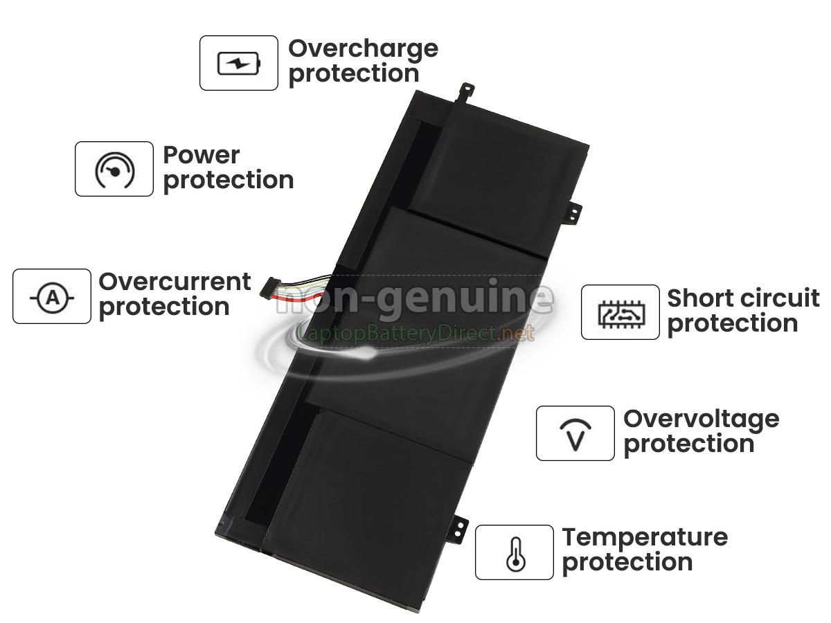 replacement Lenovo IdeaPad 710S-13IKB battery