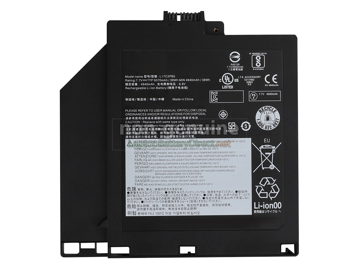 replacement Lenovo 5B10P98182 battery