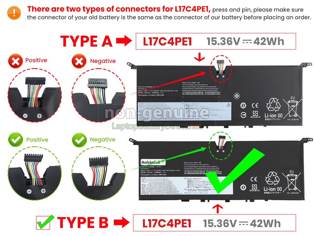 replacement Lenovo YOGA S730-13IML-81U4000JHH battery