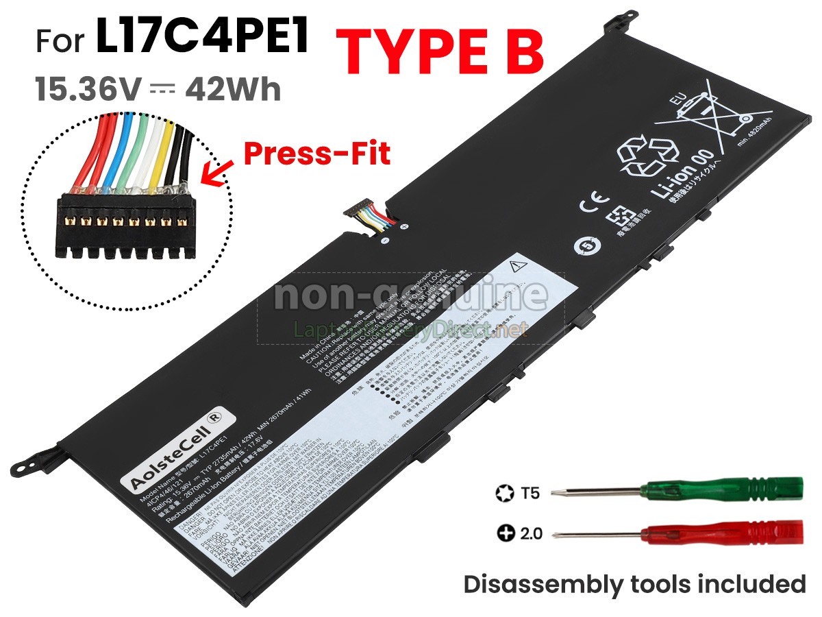 replacement Lenovo YOGA S730-13IML-81U4000JHH battery