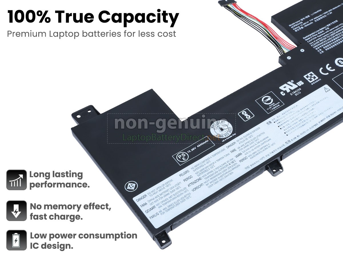 replacement Lenovo LEGION Y730-17ICH-81HG0047MZ battery