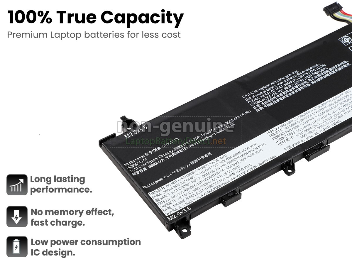 replacement Lenovo L18C3PF8 battery