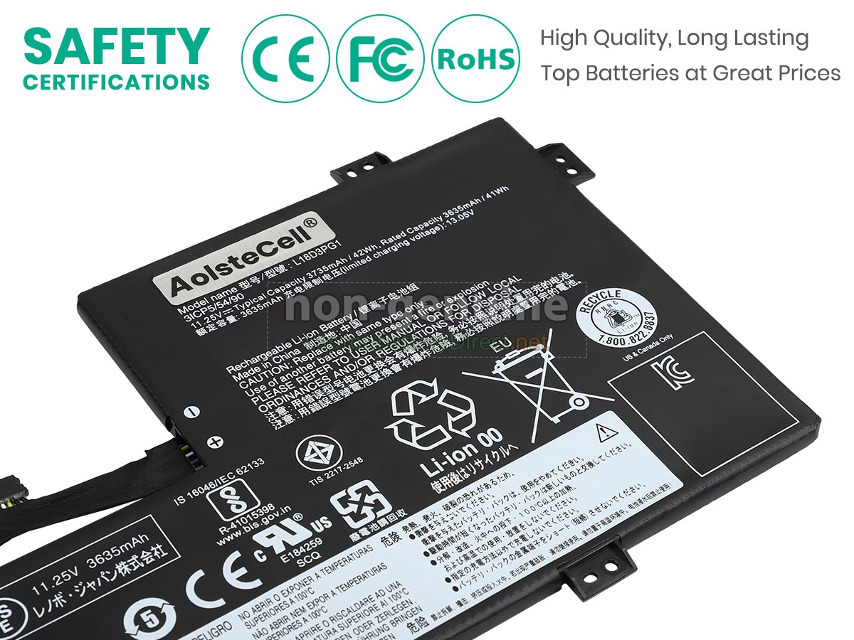 replacement Lenovo L17M3PB0 battery