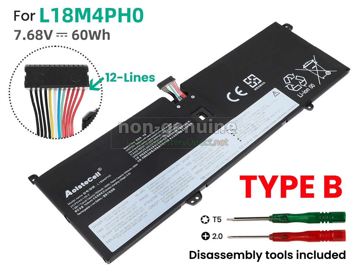 replacement Lenovo YOGA C940-14IIL-81Q9009PMX battery