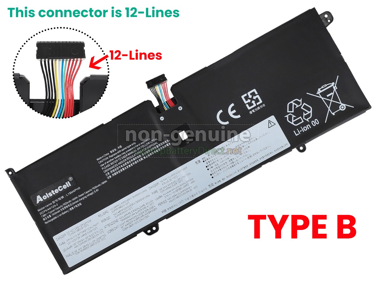 replacement Lenovo YOGA C940-14IIL-81Q9009PMX battery