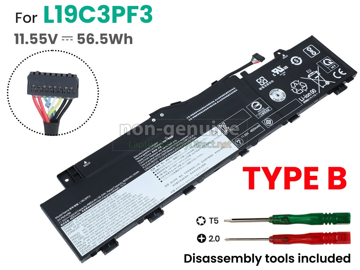 replacement Lenovo IdeaPad 5-14ALC05-82LM00BBMH battery