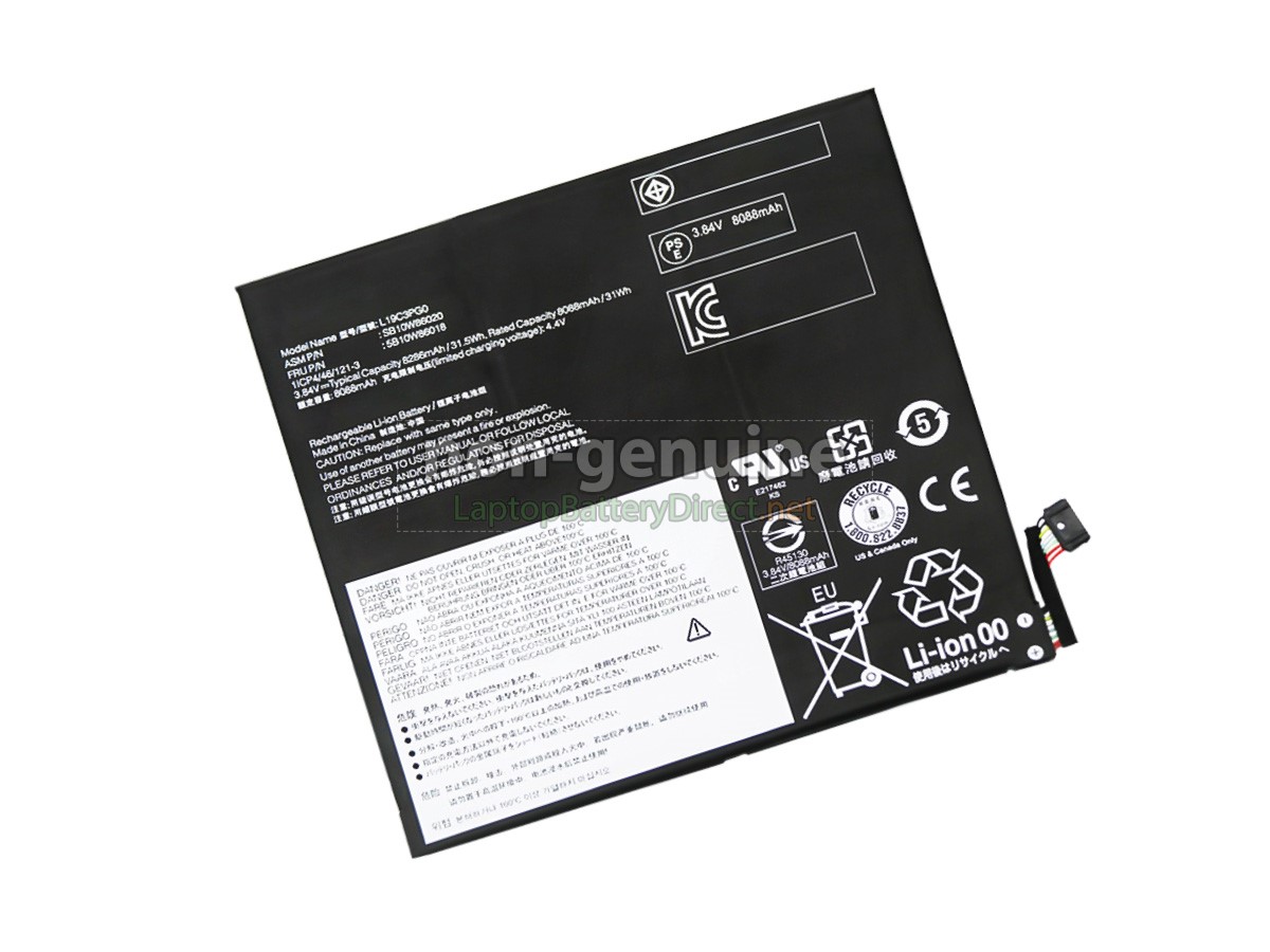 replacement Lenovo 10E Chromebook Tablet-82AQ battery