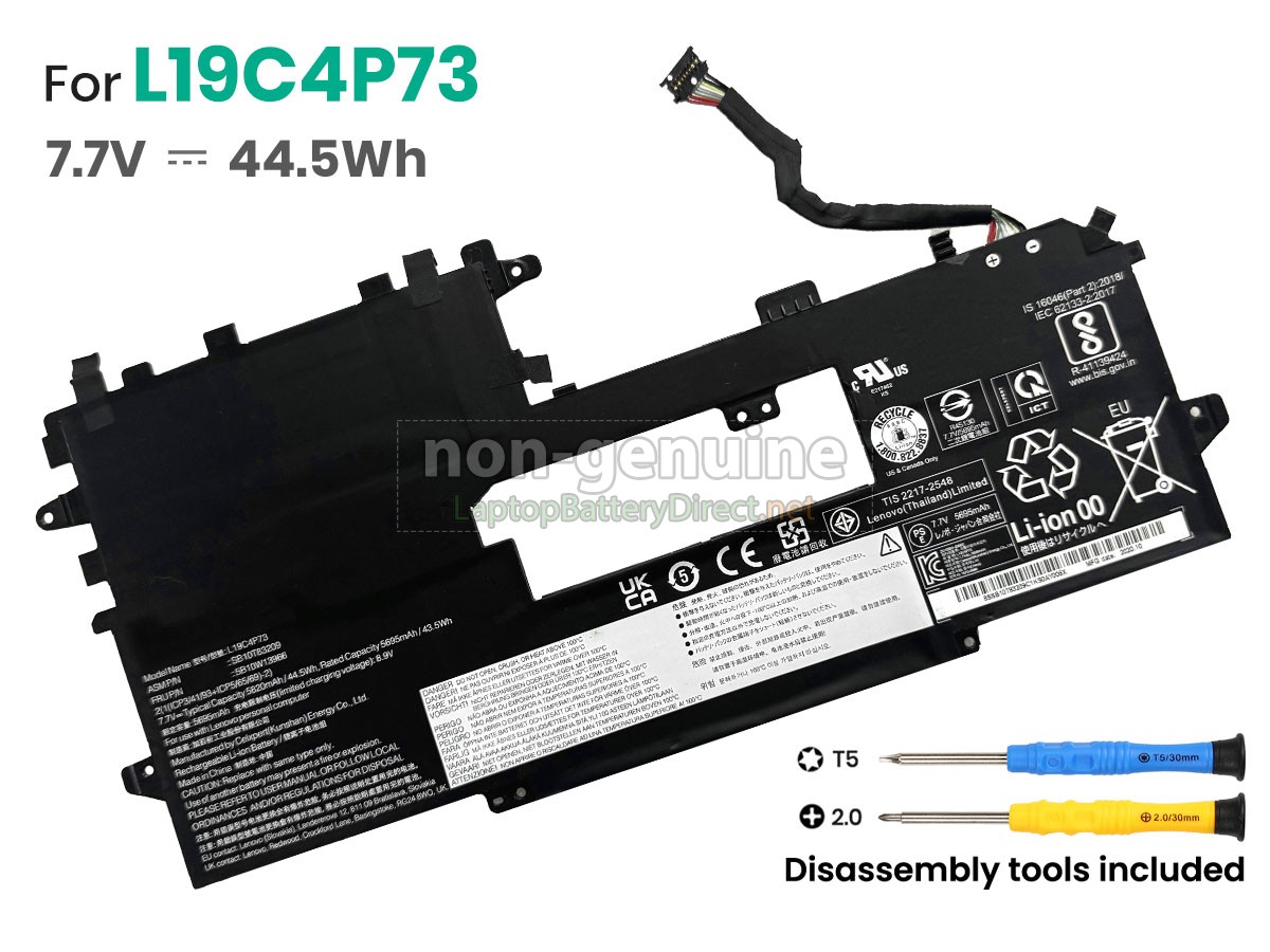 replacement Lenovo L19C4P73 battery