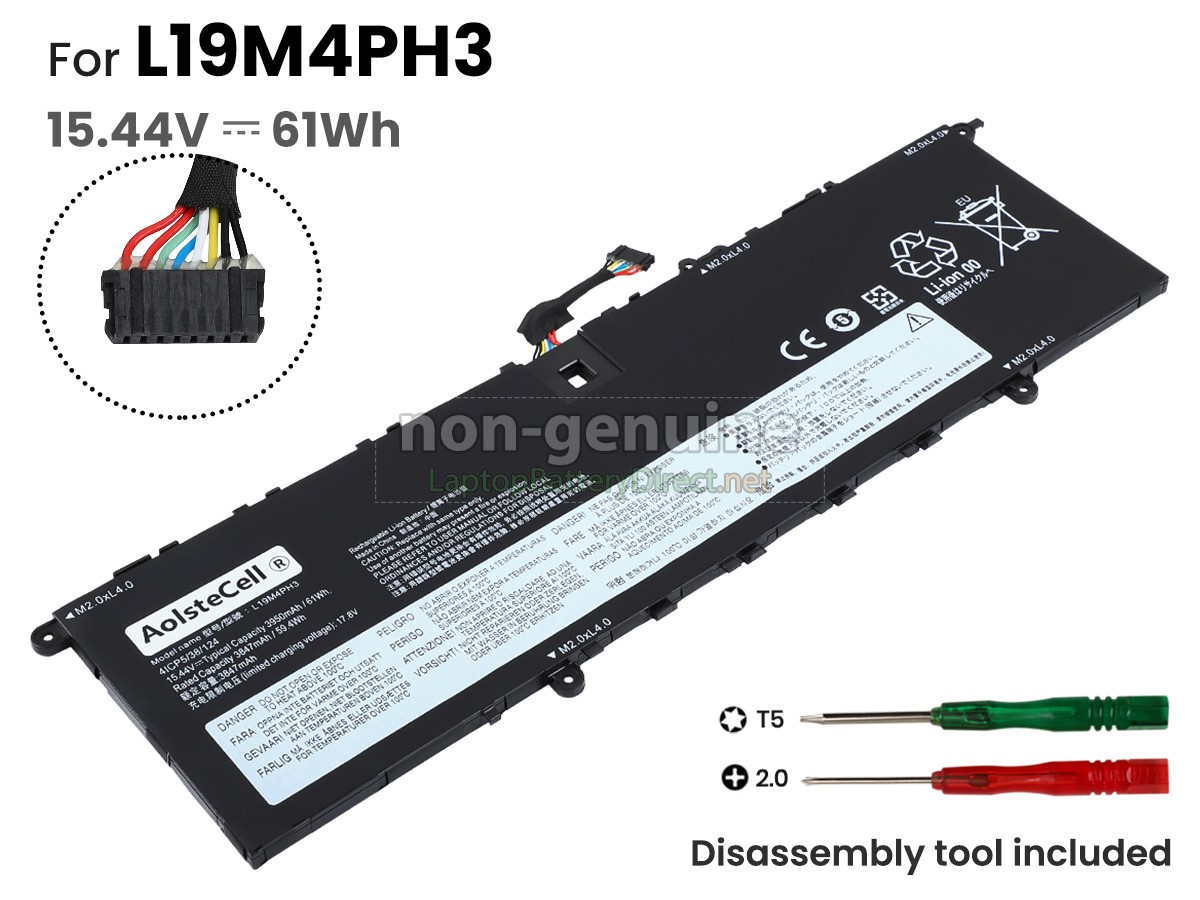 replacement Lenovo YOGA SLIM 7 PRO 14IHU5 O-82NH002BAU battery