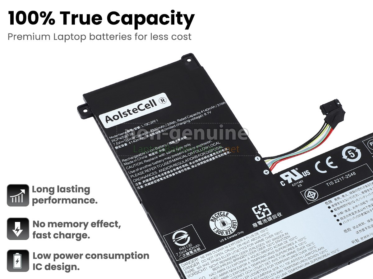 replacement Lenovo 5B10W42964 battery