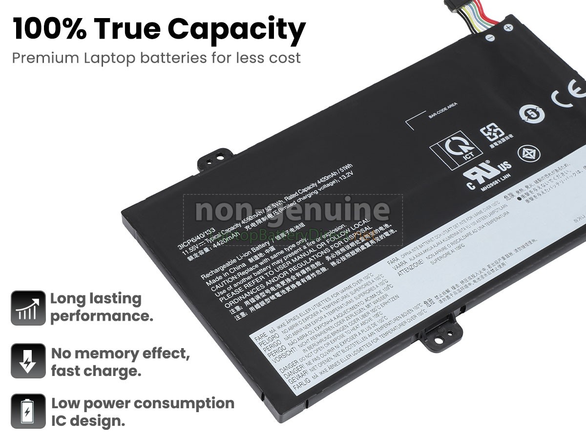 replacement Lenovo IdeaPad FLEX 5-15IIL05 battery