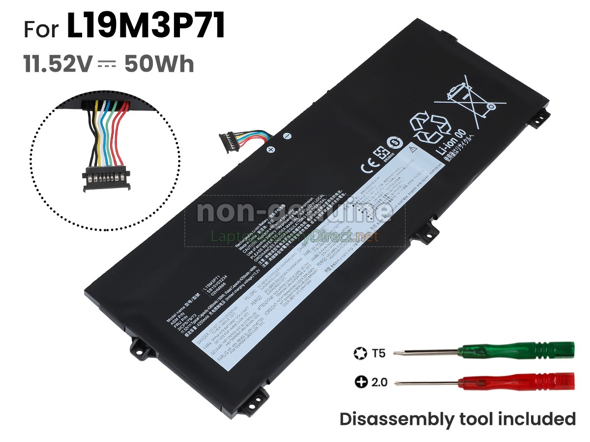 replacement Lenovo SB10V03234 battery