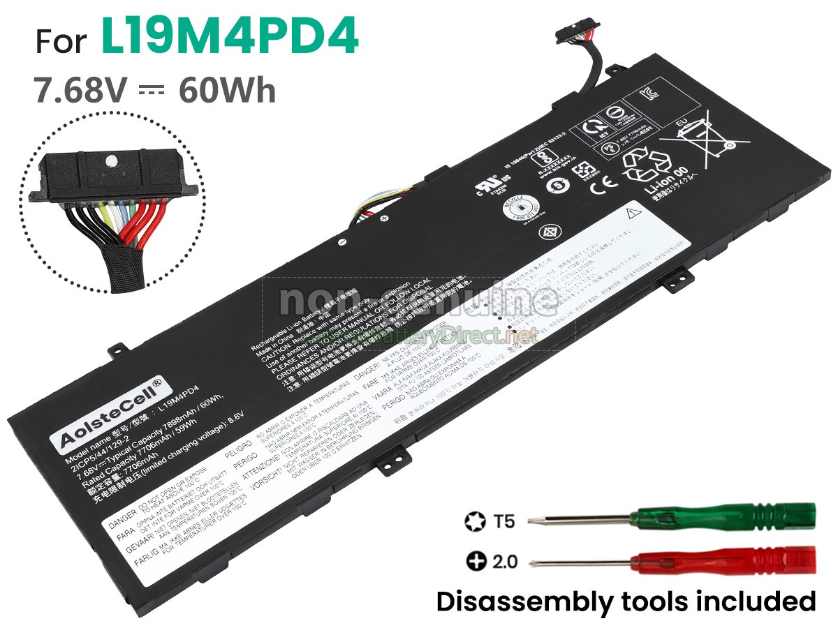 replacement Lenovo YOGA 5G 14Q8CX05-81XE000NUK battery