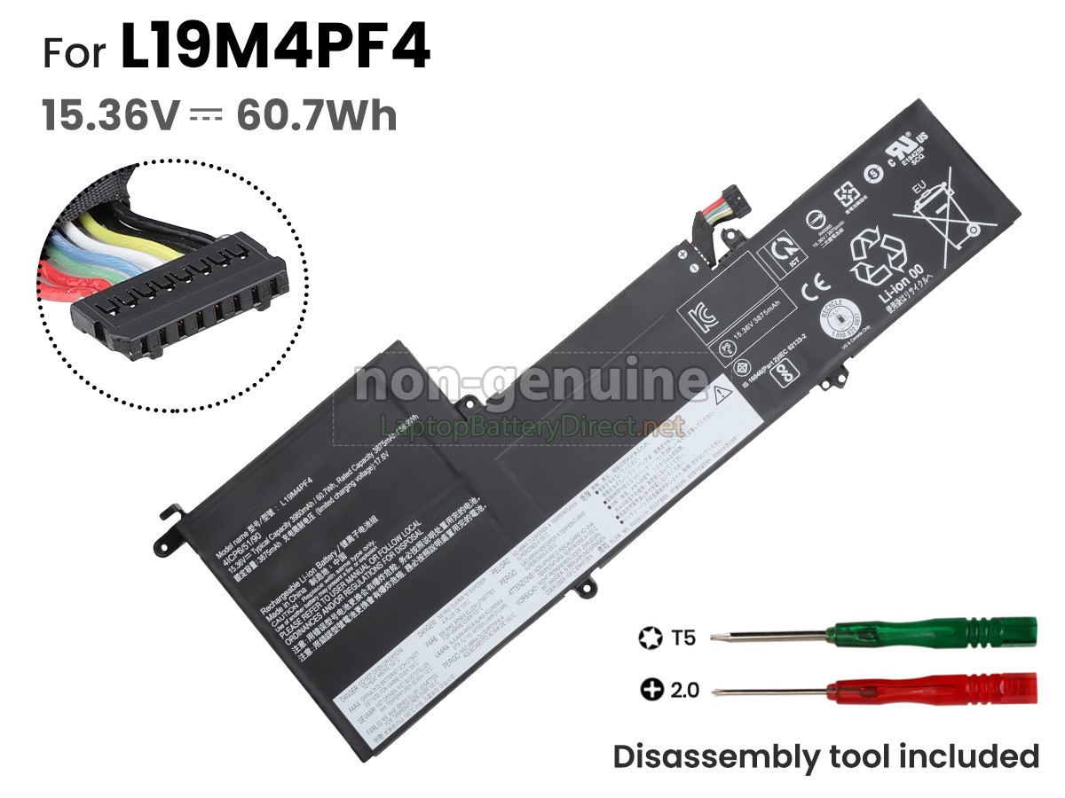 replacement Lenovo YOGA SLIM 7 14ITL05-82A3003PRM battery