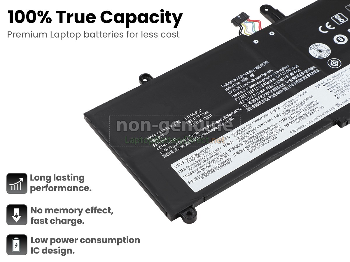 replacement Lenovo ThinkPad 11E YOGA GEN 6-20SF0001ED battery