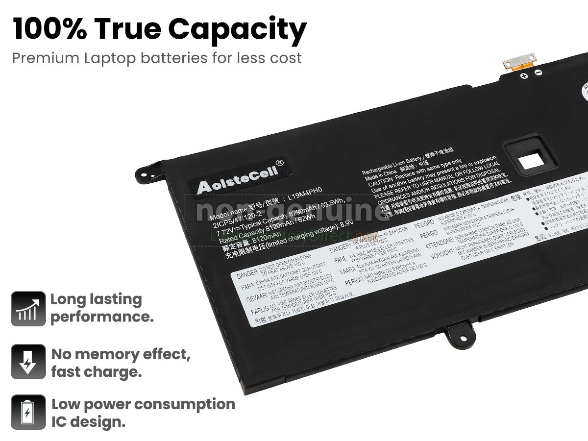 replacement Lenovo YOGA SLIM 9 14ITL5-82D10054RM battery