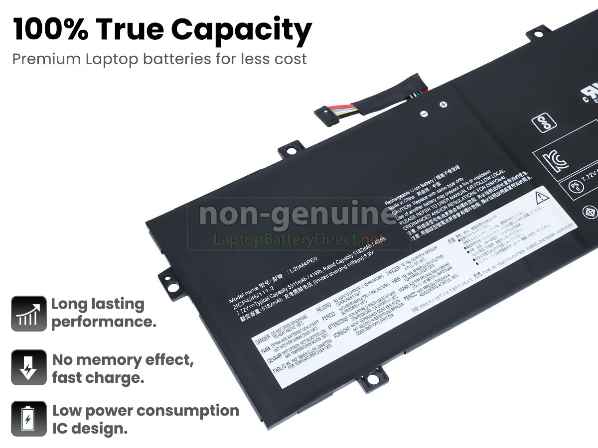 replacement Lenovo YOGA DUET 7-13ITL6-82Q7 battery