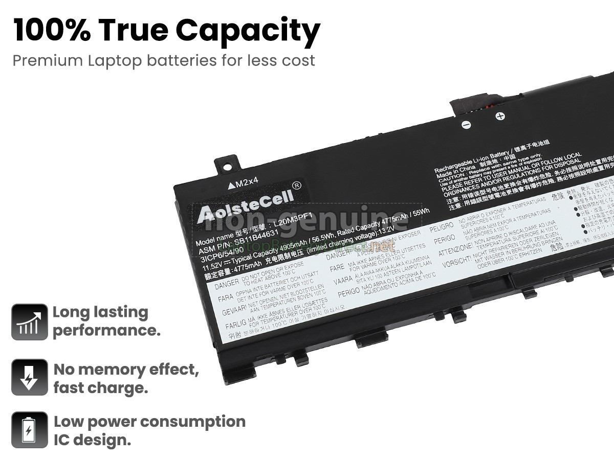 replacement Lenovo IdeaPad 5 PRO 14ITL6-82L300EQSB battery