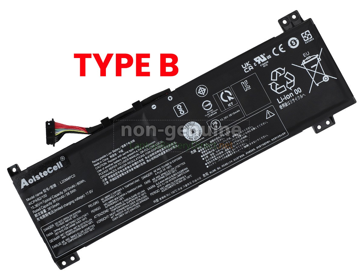 replacement Lenovo IdeaPad GAMING 3 15ACH6-82K200CCDT battery