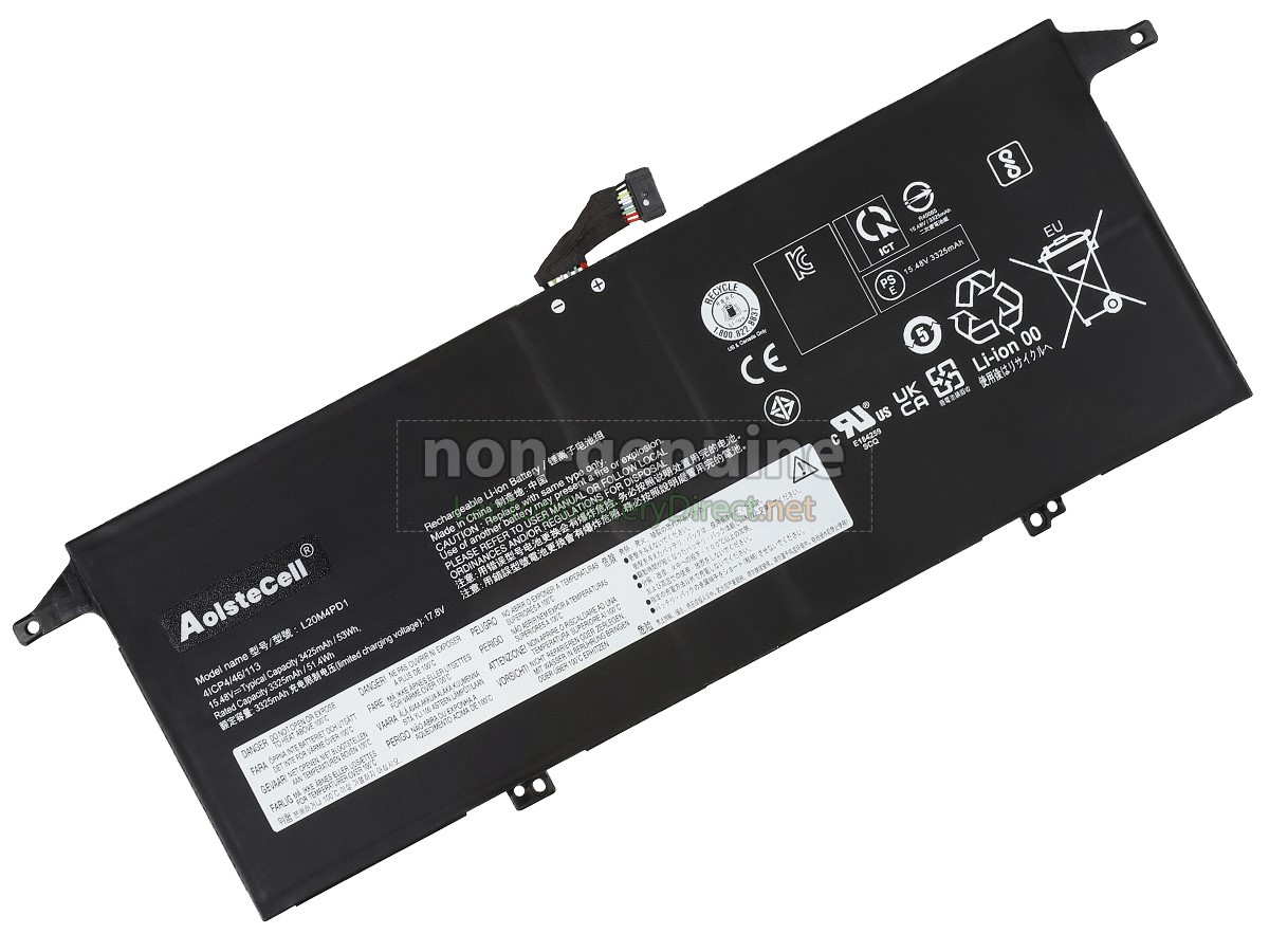 High Quality Lenovo THINKBOOK 13X ITG-20WJ004FIX Replacement Battery ...