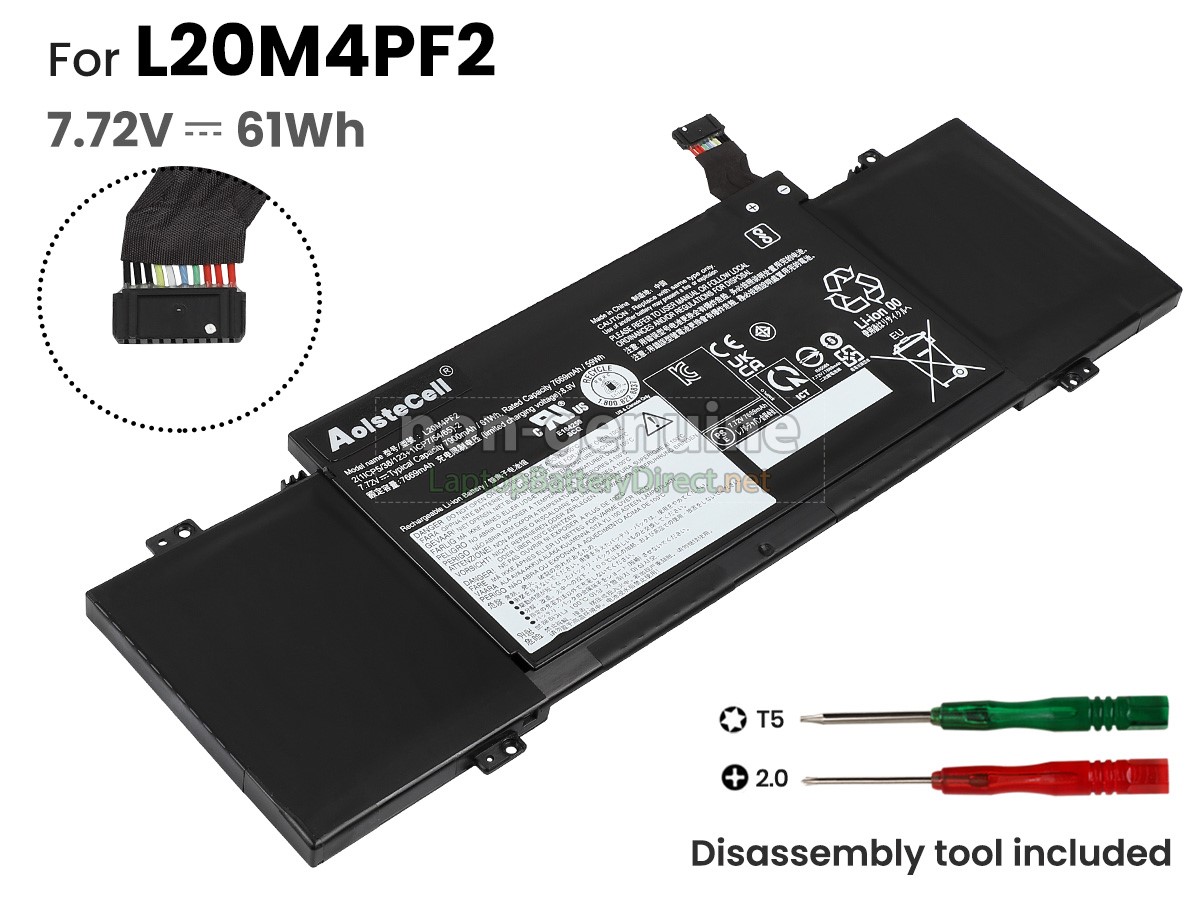 replacement Lenovo YOGA SLIM 7 CARBON 14ACN6-82L0005EMX battery
