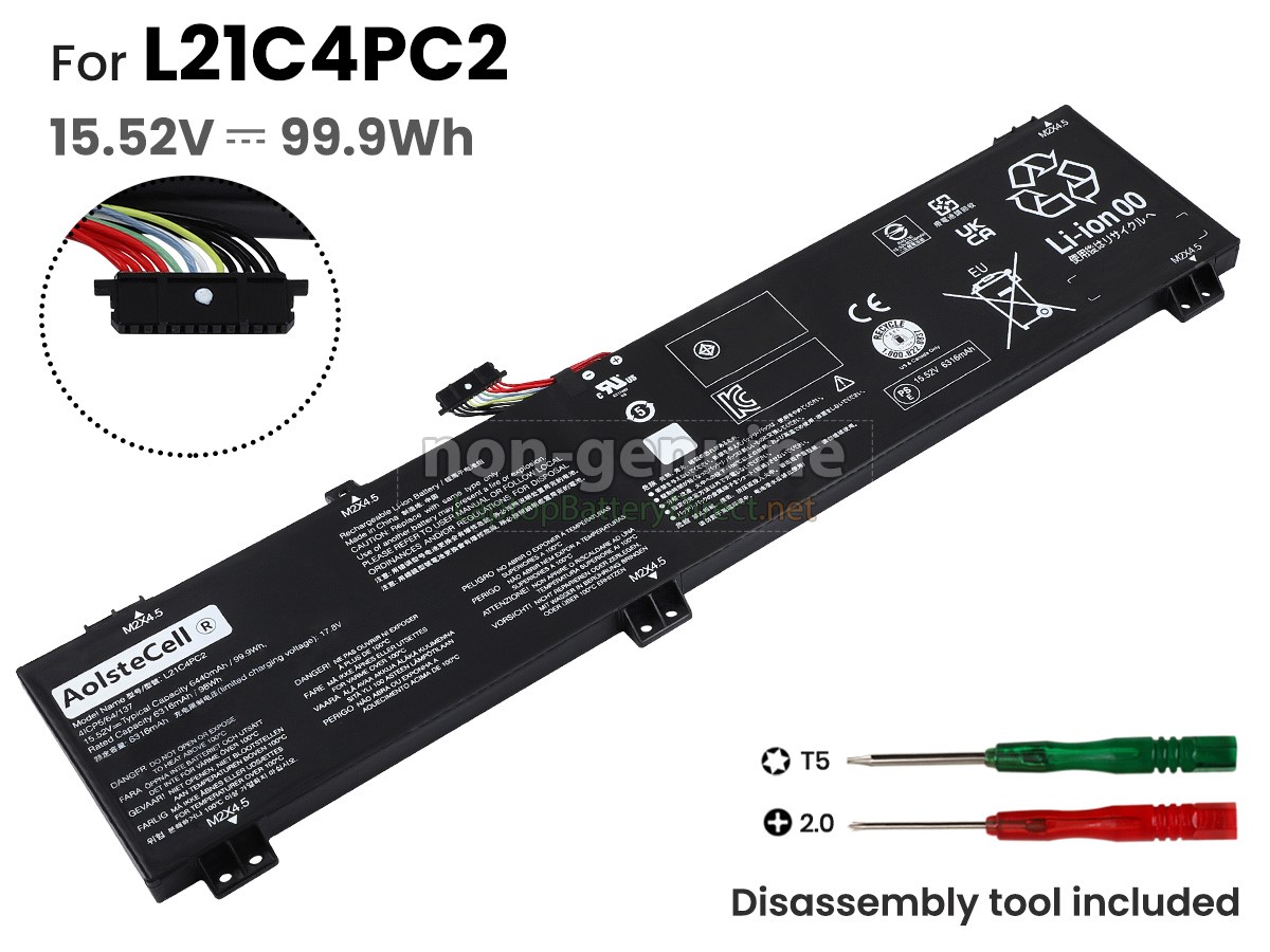 replacement Lenovo 5B11F53998 battery