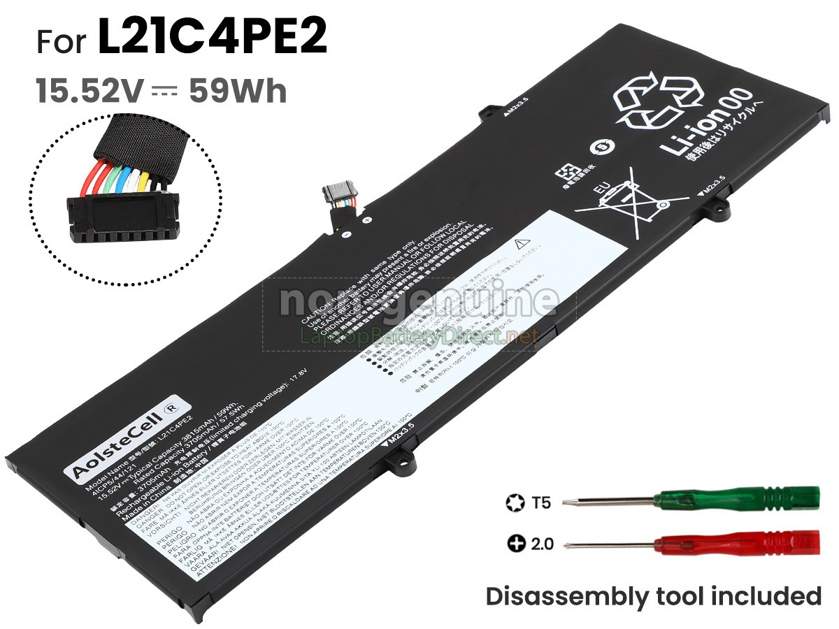 replacement Lenovo YOGA 6 13ABR8-83B20064CK battery