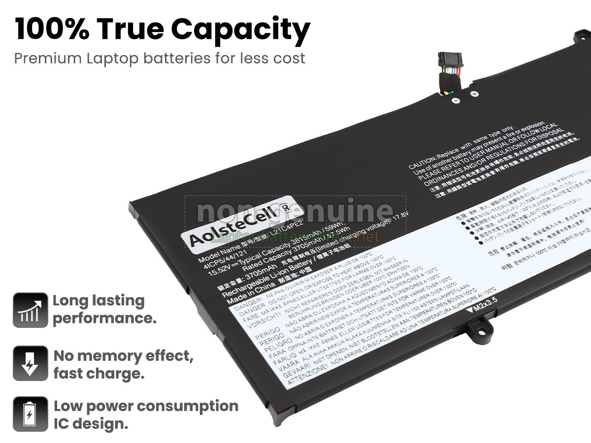 replacement Lenovo YOGA 6 13ABR8-83B20064CK battery