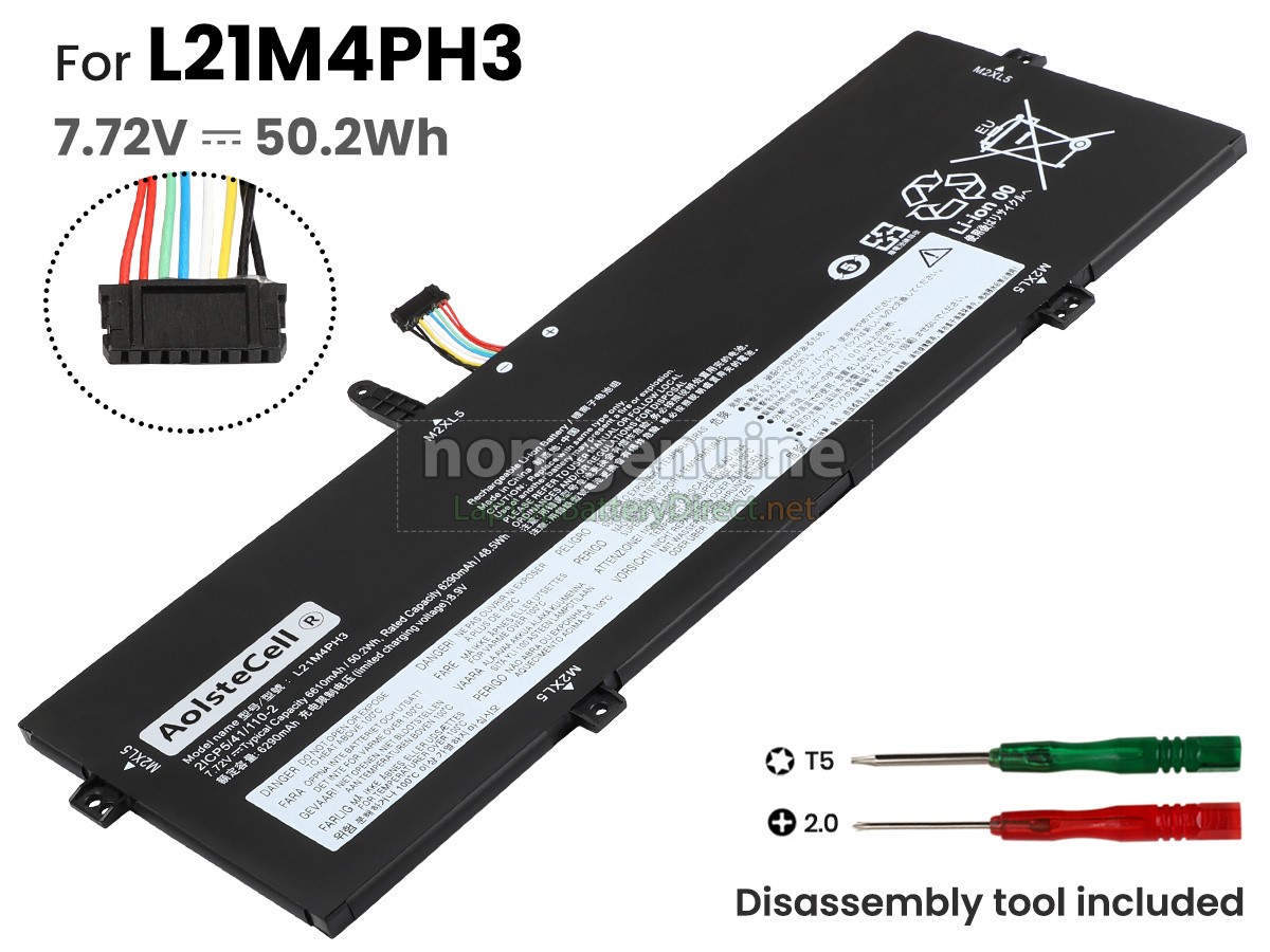 replacement Lenovo YOGA SLIM 7 CARBON 13IAP7-82U9005EFR battery