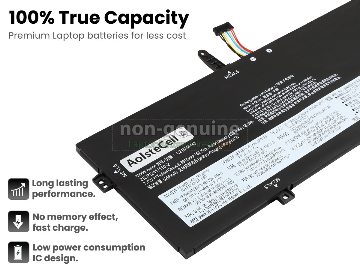 replacement Lenovo YOGA SLIM 7 CARBON 13IAP7-82U9005EFR battery