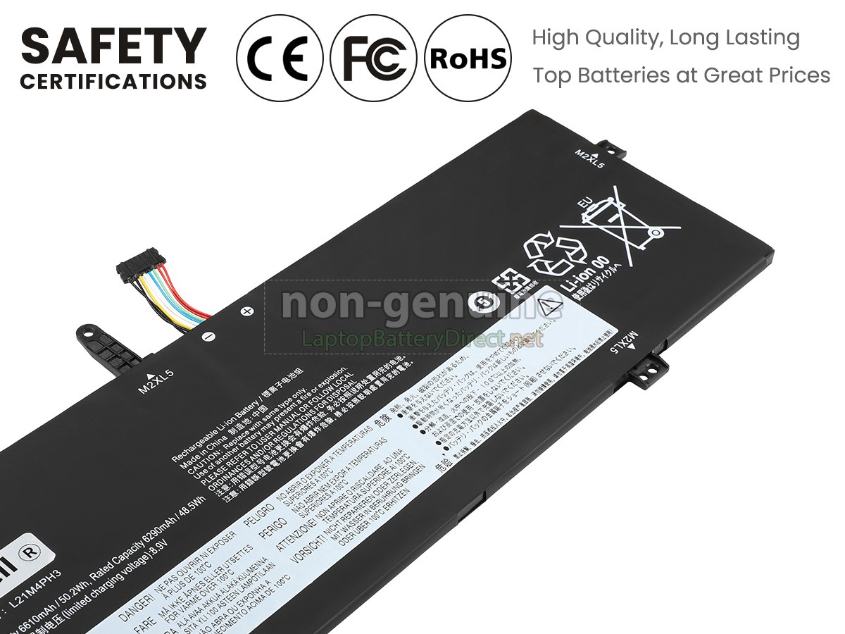 replacement Lenovo YOGA SLIM 7 CARBON 13IAP7-82U9005EFR battery