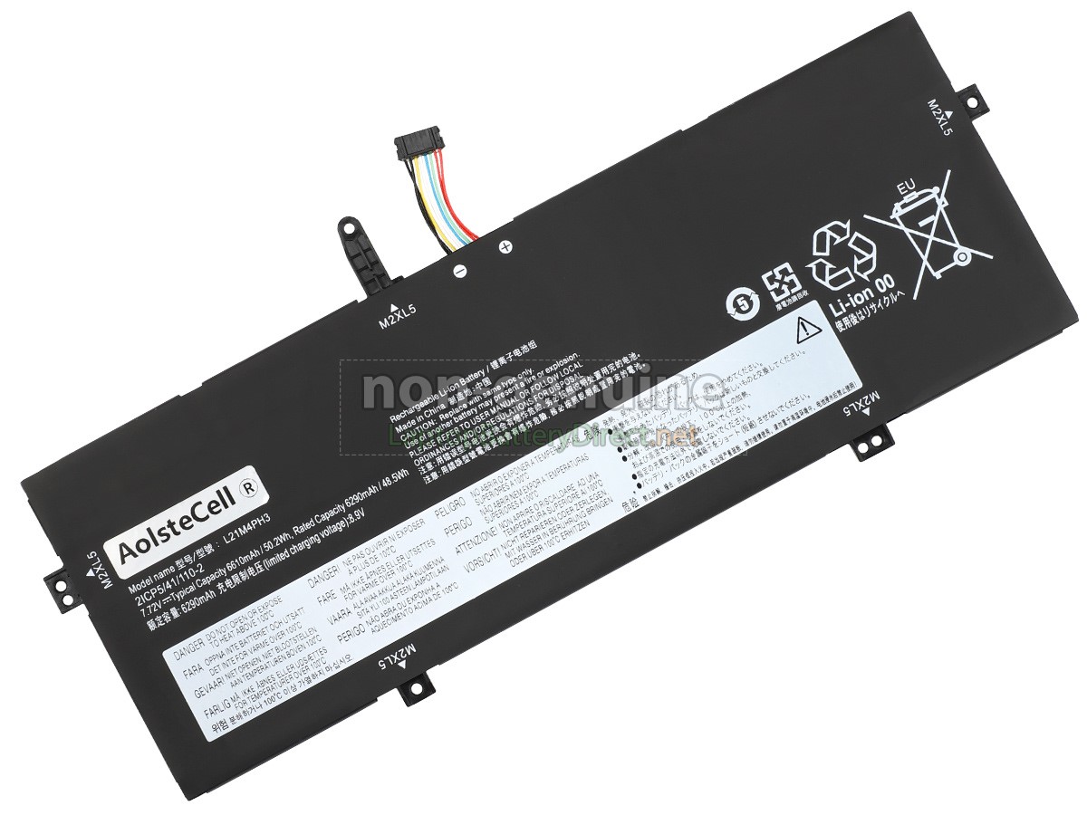 replacement Lenovo YOGA SLIM 7 CARBON 13IAP7-82U9005EFR battery