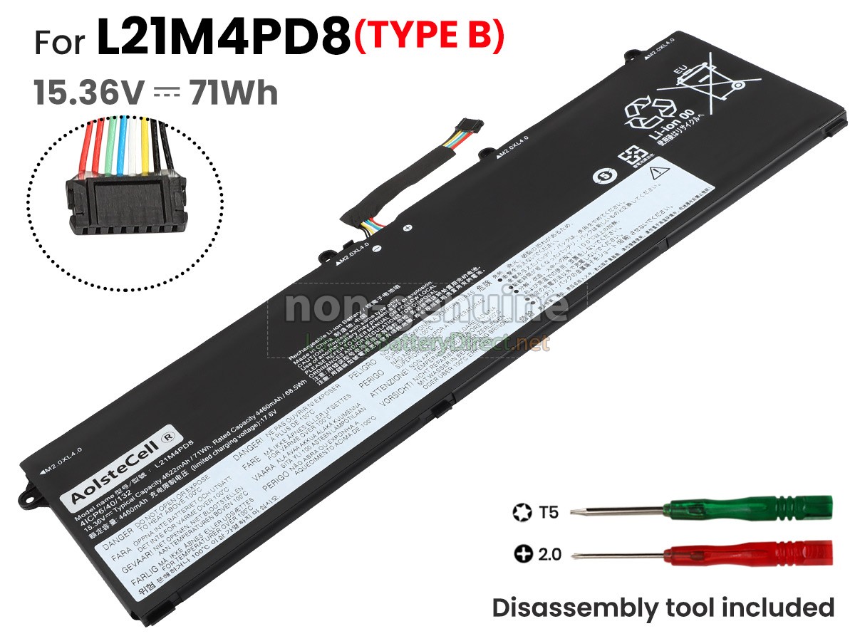 replacement Lenovo L21M3PD7 battery