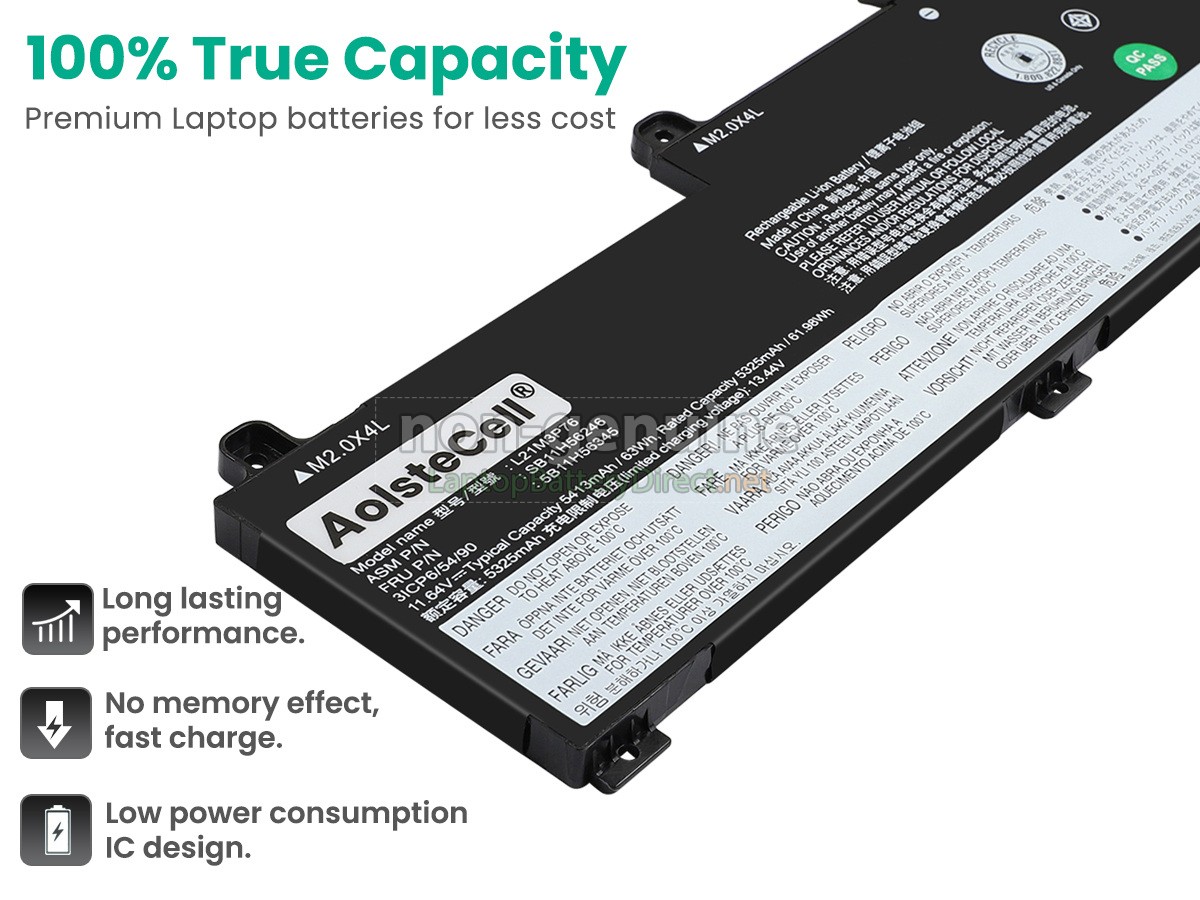 replacement Lenovo 5B11H56347 battery