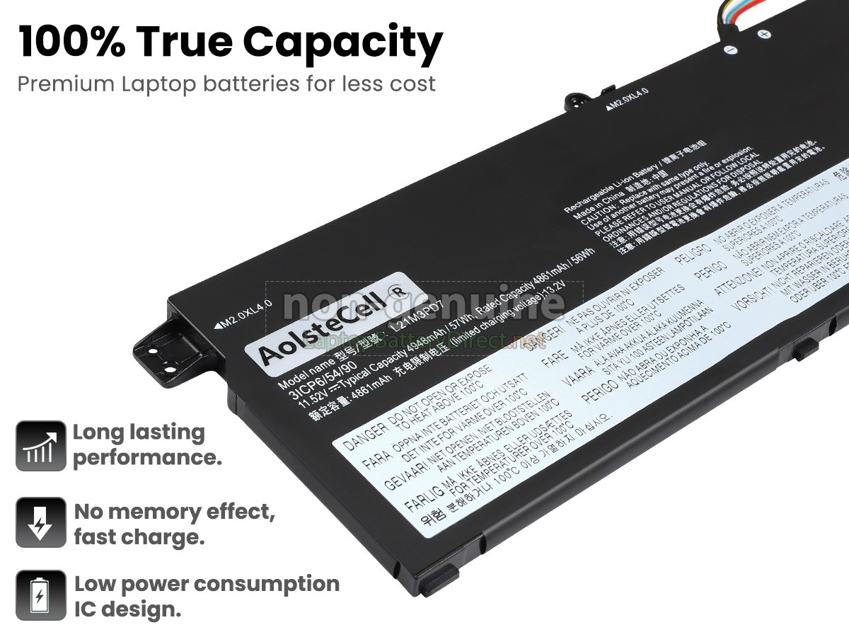 replacement Lenovo L21M3PD7 battery