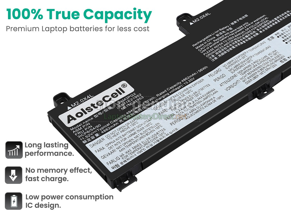 replacement Lenovo ThinkPad C14 GEN 1 Chromebook-21C90002NS battery